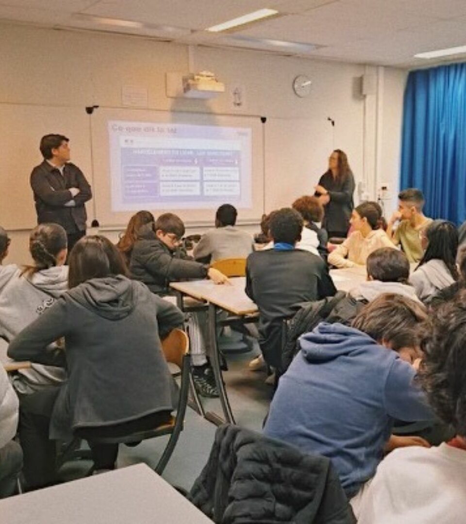 Intervention Lycée Von Dongen à Lagny-sur-Marne